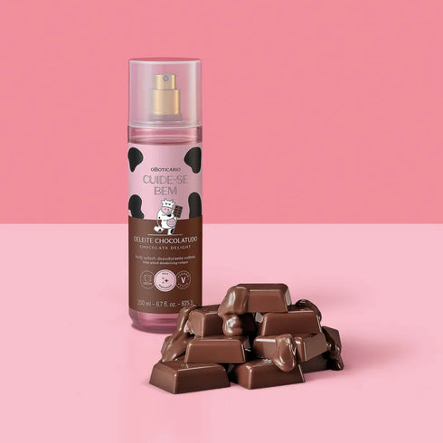 O Boticário Cuide-se Bem Deleite Chocolatudo Body Splash 200ml